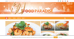 Desktop Screenshot of foodparadisetv.com